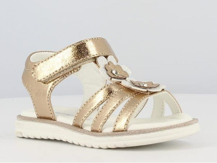Picture of B146650 CLASSIC GIRLS  COMFORTABLE SANDALS PINK/GOLD/SILVER
